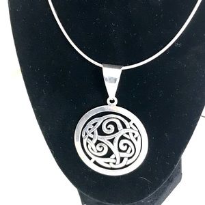 Silpada Sterling Silver Celtic Pendant